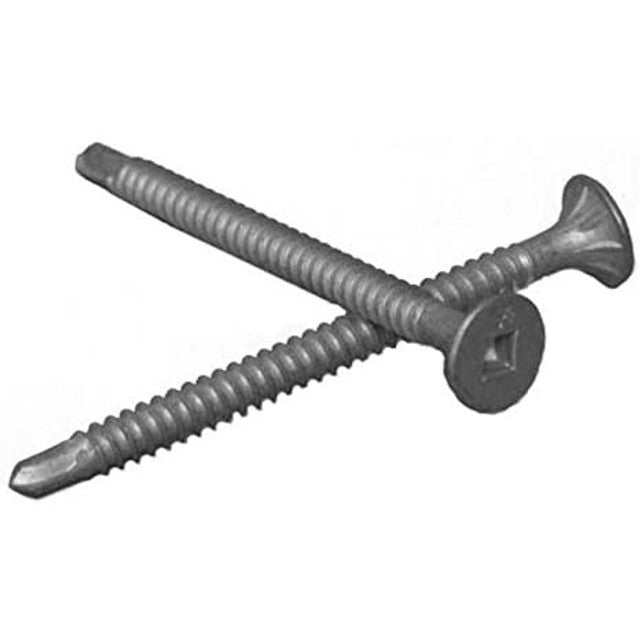 Simpson F08T162WDM Self-Drilling Fiber-Cement Screw — #8 x 1-5/8 in. #2 Square Drive, Type 410 1000-Qty