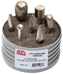 ALFA Tools BH7 7 PC SUPER HSS BURR SET 1/pack