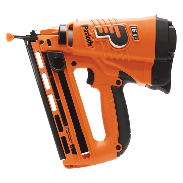 Paslode Reconditioned Cordless Finish Nailer, 902400, 16 Gauge Angled, Battery and Fuel Cell Powered, No Compressor Needed, Factory Refurbished