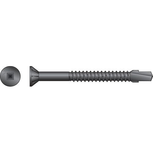 Simpson TBG1260R1500 Strong-Drive TB WOOD-TO-STEEL Screw — #12 x 2-3/8 in. #3 SQ, N2000 1550-Qty