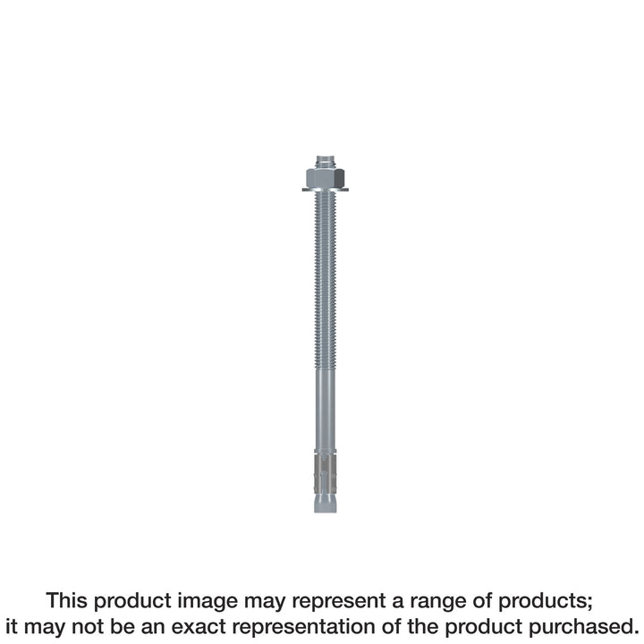 Simpson STB2-621200R10 Strong-Bolt 2 — 5/8 in. x 12 in. Wedge Anchor 10-Qty