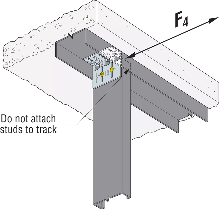 Simpson HWDC5.25-KT25 HWDC 5-1/4 in. Head-of-Wall Drift-Clip Connector 25-Qty