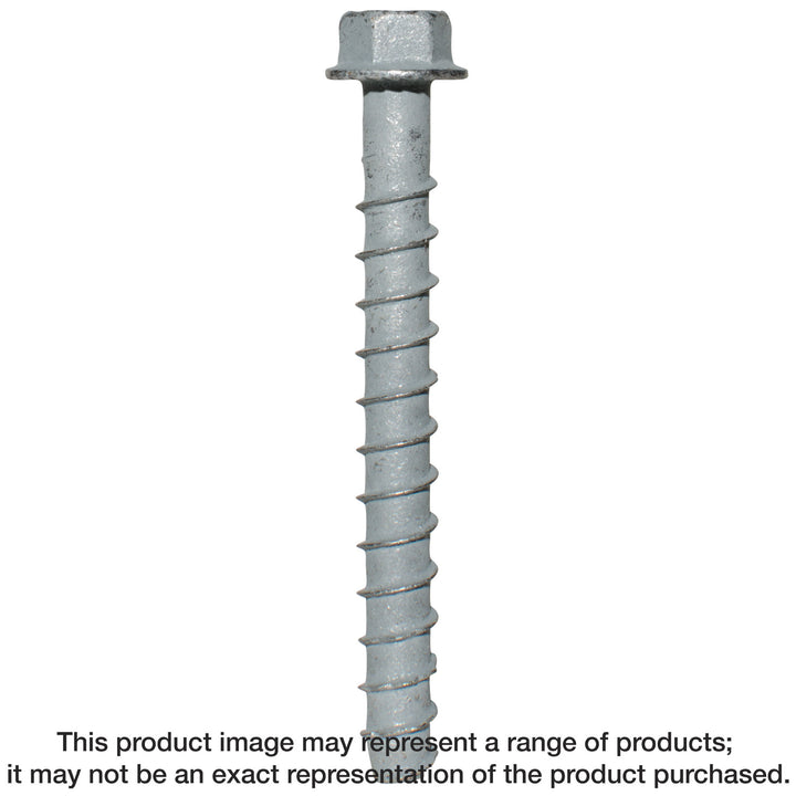 Simpson THD37300HMG Titen HD 3/8 in. x 3 in. Mechanically Galvanized Heavy-Duty Screw Anchor 50-Qty