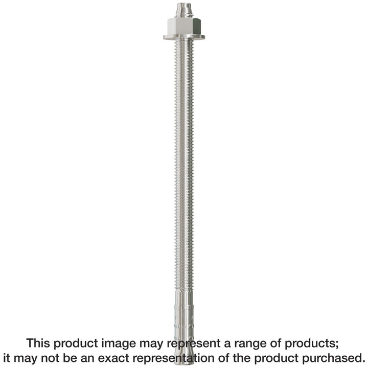 Simpson STB2-377004SS Strong-Bolt 2 — 3/8 in. x 7 in. Type 304 Stainless-Steel Wedge Anchor 50-Qty