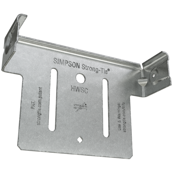 Simpson HWSC6-KT HWSC 5-3/4 in. Head-of-Wall Slide-Clip Connector w/ Screws 50-Qty