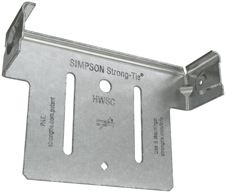 Simpson HWSC6-KT HWSC 5-3/4 in. Head-of-Wall Slide-Clip Connector w/ Screws 50-Qty