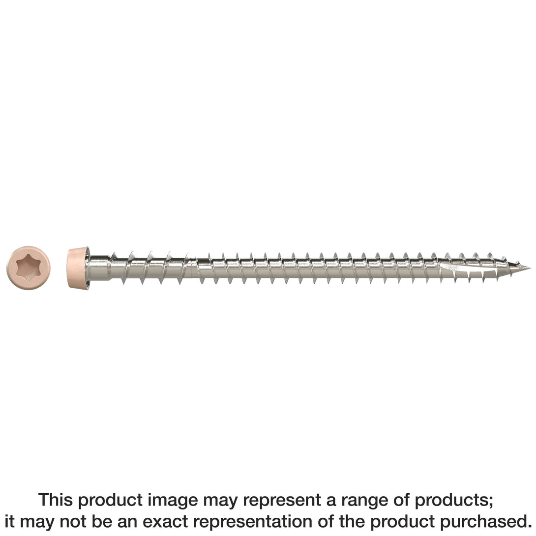 Simpson DCU234MB305TN05 Deck-Drive DCU COMPOSITE Screw — #10 x 2-3/4 in. T20, Type 305, Tan 05 1750-Qty