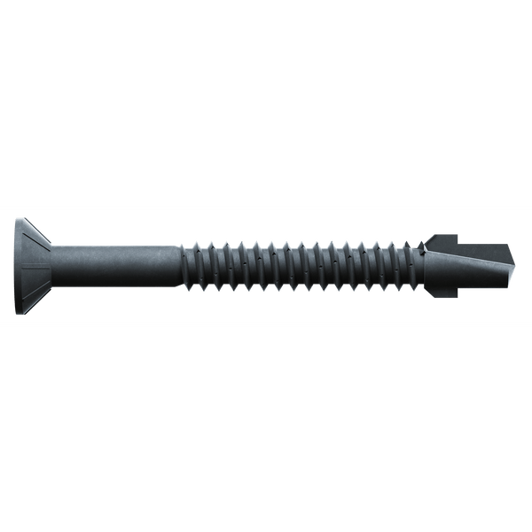 Simpson TBP1460R1000 Strong-Drive TB WOOD-TO-STEEL Screw — #14 x 2-3/8 in. #3 SQ, Black Phos. 1000-Qty