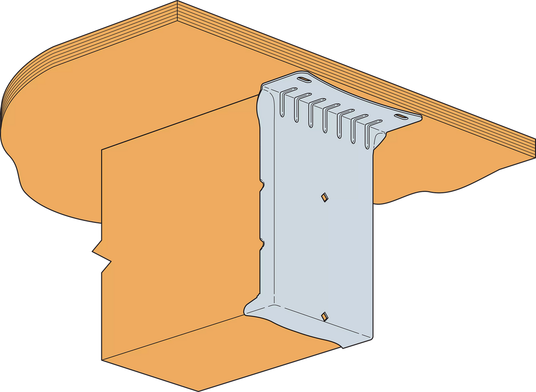 Simpson F46Z F ZMAX Galvanized Panelized Construction Hanger for 4x6