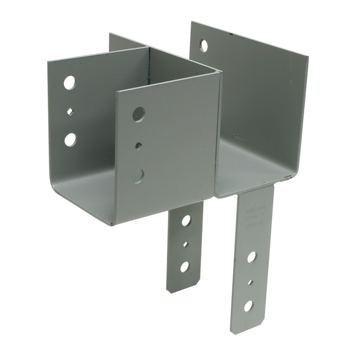 Simpson ECCLR464 ECCLL L-Shape End Column Cap for 4x Beams, 6x Post, S ...
