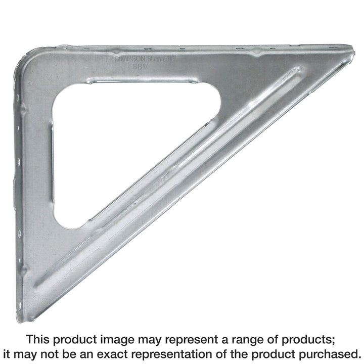 Simpson SBV SBV 9 in. X 11 in. 16-Gauge Galvanized Shelf Bracket