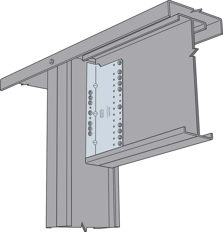 Simpson SJC10.25-R15 SJC 2 in. x 4-1/2 in. x 10-1/4 in. 14-Gauge Galvanized Steel-Joist Connector 15-Qty