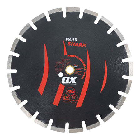 OX Tools OX-PA10-14 Pro Segmented Abrasive Diamond Blade | Diameter: 14" / 356mm | Bore: 1" - 20mm