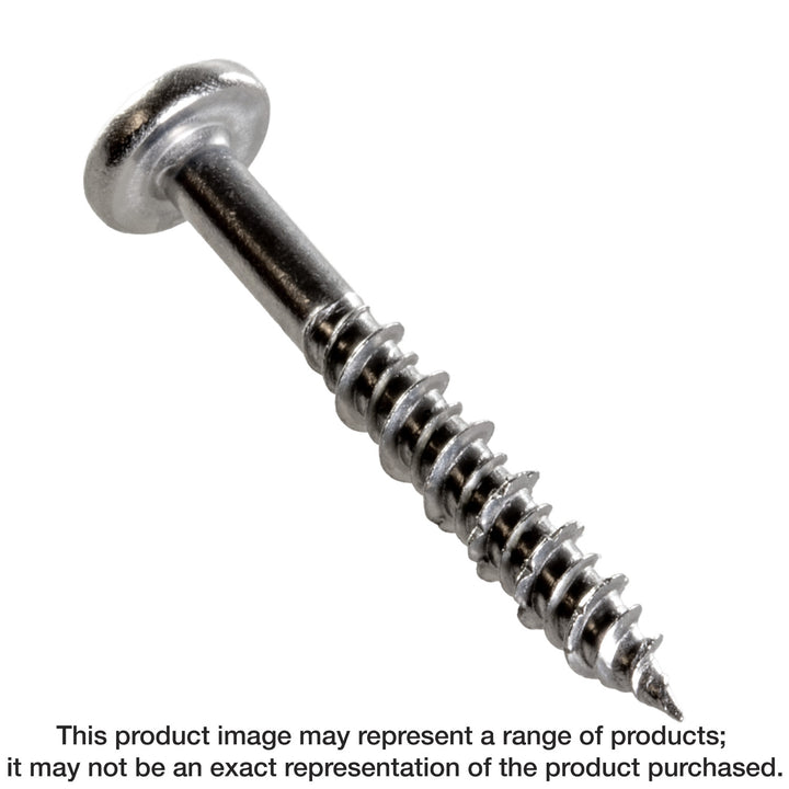 Simpson T08J125PXM Marine Screw, Pan Head — #8 x 1-1/4 in. #2 Phillips Drive, Type 316 1000-Qty