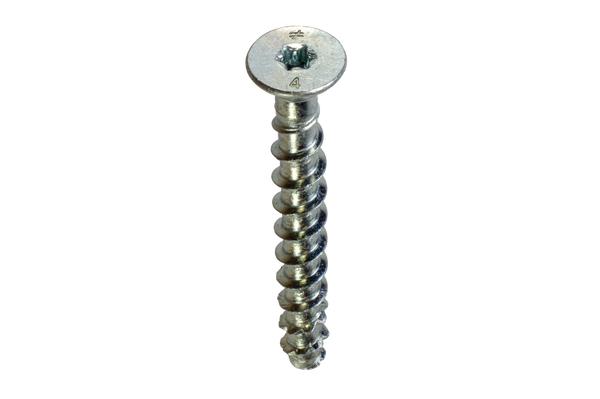 Simpson THDB25178CS Titen HD 1/4 in. x 1-7/8 in. Zinc-Plated Countersunk Head Heavy-Duty Screw Anchor 100-Qty