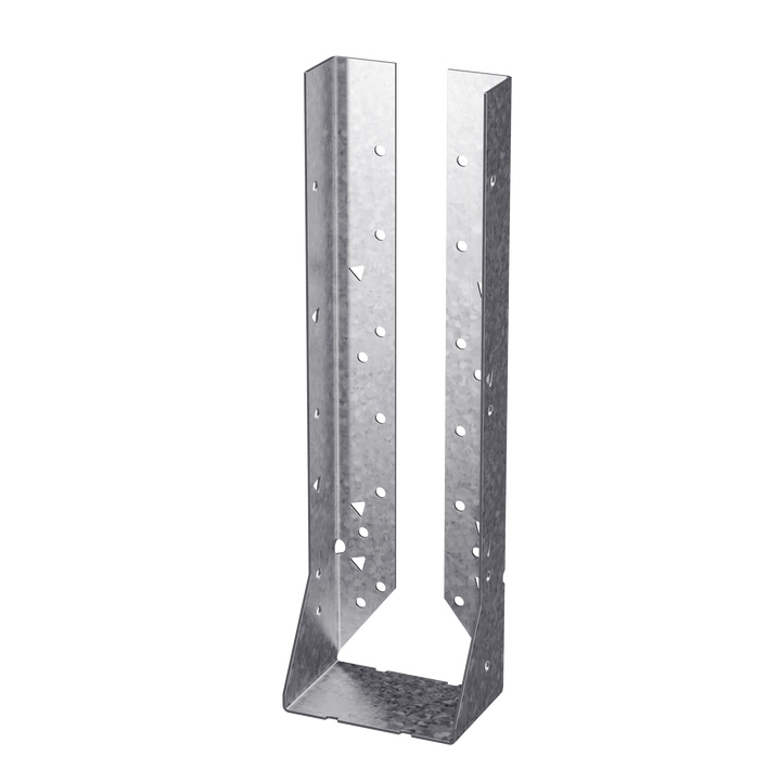 Simpson HUC612 HUC Galvanized Face-Mount Concealed-Flange Joist Hanger for 6x12