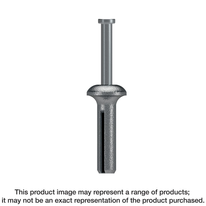 Simpson ZN25100 Zinc Nailon 1/4 in. x 1 in. Pin-Drive Anchor 100-Qty