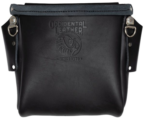 Occidental Leather B9920 Iron Worker's Leather Bolt Bag - Black