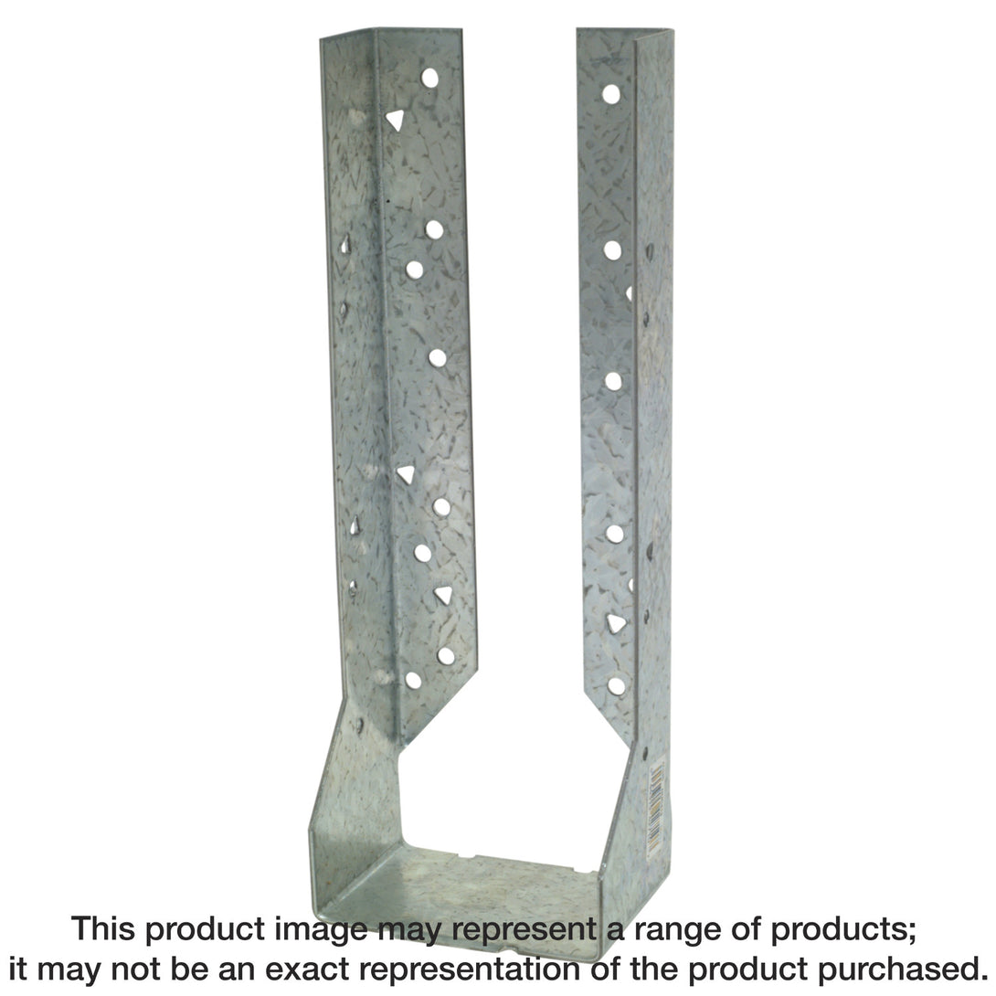 Simpson HUC412 HUC Galvanized Face-Mount Concealed-Flange Joist Hanger for 4x12