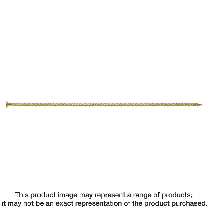 Simpson SDCF272358 Strong-Drive SDCF TIMBER-CF Screw — 0.390 in. x 23-5/8 in. T50, Yellow Zinc 100-Qty