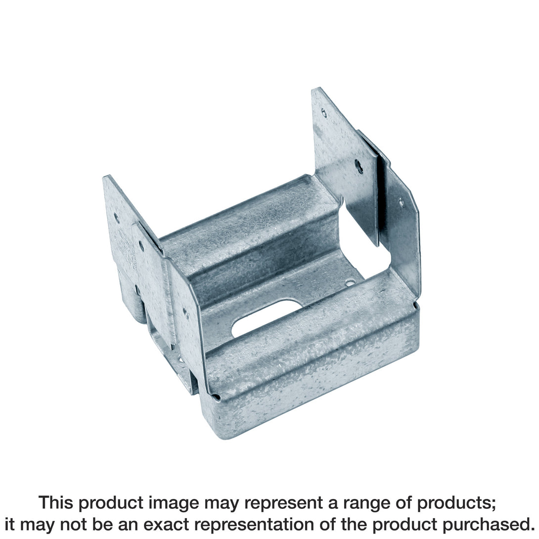 Simpson ABA46RZ ABA ZMAX Galvanized Adjustable Standoff Post Base for 4x6 Rough