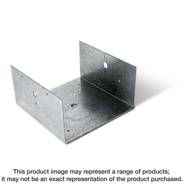 Simpson BC40R BC Galvanized Post Base for 4x Rough