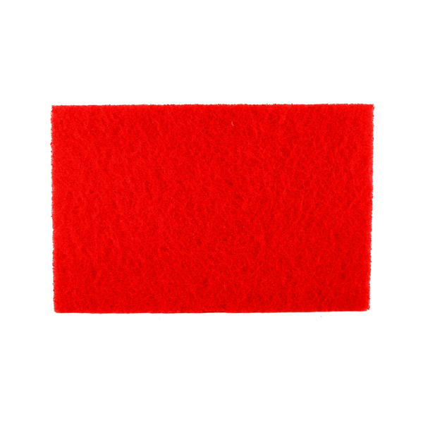 Diablo DCP120REDM01G 12" x 18" Non-Woven Red Buffer Pad