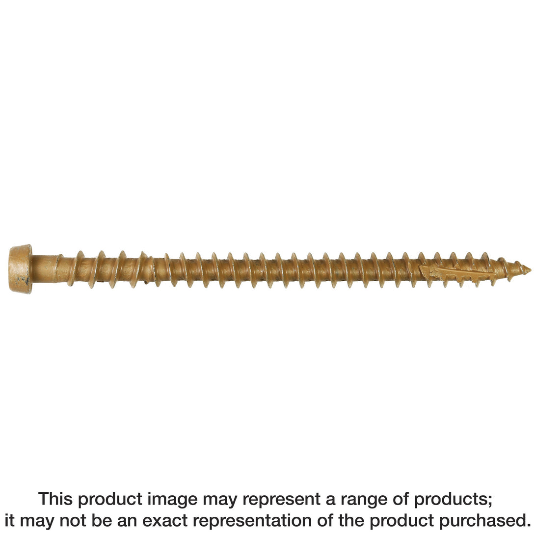 Simpson DCU234SRD01 Deck-Drive DCU COMPOSITE Screw Collated — #10 x 2-3/4 in. Quik Guard Red 01 1000-Qty