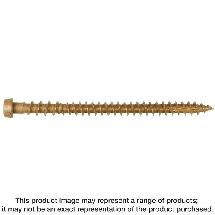 Simpson DCU234SRD01 Deck-Drive DCU COMPOSITE Screw Collated — #10 x 2-3/4 in. Quik Guard Red 01 1000-Qty