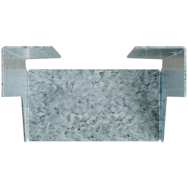 Simpson HUCQ612Z-SDSG HUCQ ZMAX Galvanized Heavy Face-Mount Concealed-Flange Joist Hanger for 6x12 w/ Screws