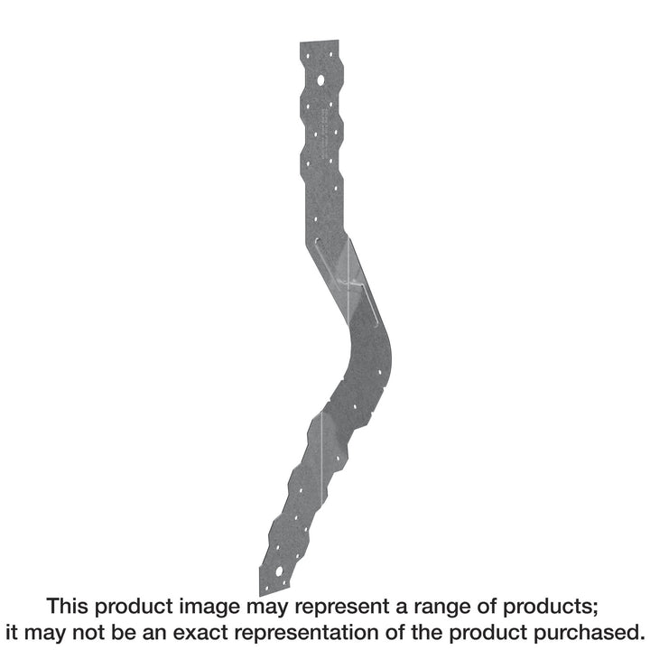 Simpson H7Z H7 16-Gauge ZMAX Galvanized Hurricane Tie