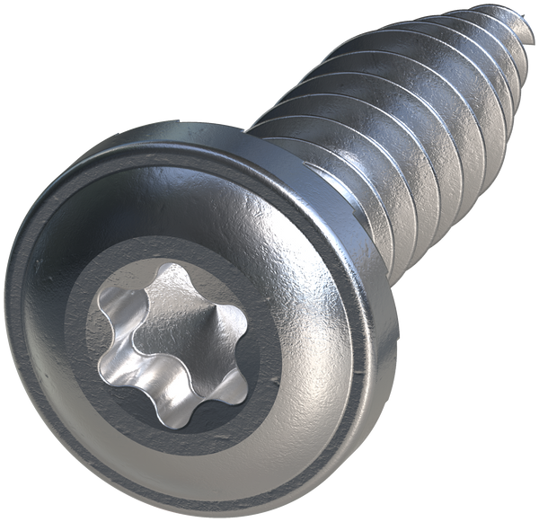 Simpson FPH34B1018-5K FPH Flat Pan-Head Screw — #10 x 3/4 in. T20, Clear Zinc 5000-Qty