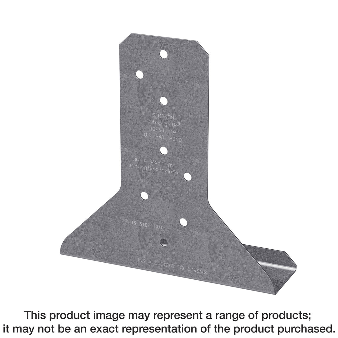 Simpson ICFVL-CW ICFVL Ledger Connector System to Connect Composite Wood Ledger to ICF 15-Qty