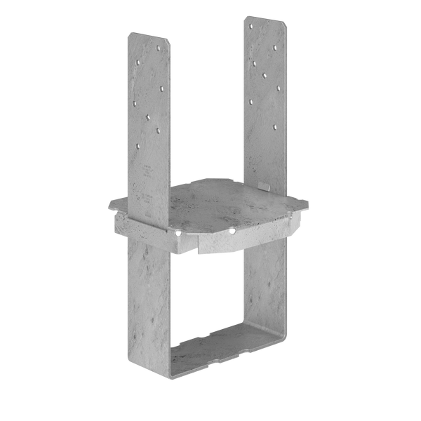 Simpson CBSQ88-SDS2HDG CBSQ Hot-Dip Galvanized Standoff Column Base for 8x8 with SDS Screws