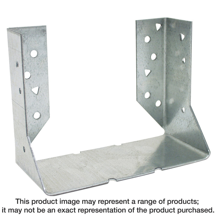 Simpson HUC66 HUC Galvanized Face-Mount Concealed-Flange Joist Hanger for 6x6