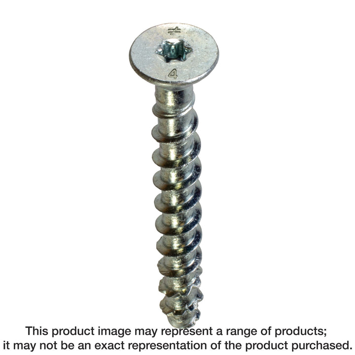 Simpson THDB25312CS Titen HD 1/4 in. x 3-1/2 in. Zinc-Plated Countersunk Head Heavy-Duty Screw Anchor 50-Qty