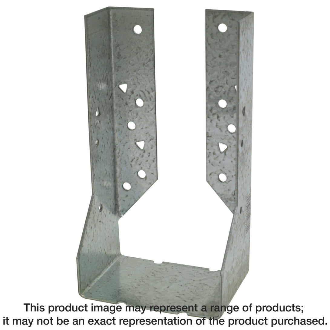 Simpson HUC48 HUC Galvanized Face-Mount Concealed-Flange Joist Hanger for 4x8