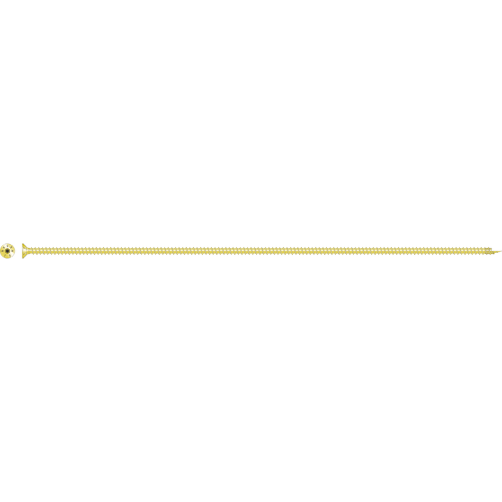 Simpson SDCF272358 Strong-Drive SDCF TIMBER-CF Screw — 0.390 in. x 23-5/8 in. T50, Yellow Zinc 100-Qty