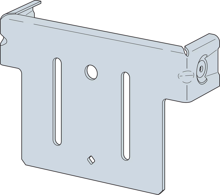 Simpson HWSC6-KT HWSC 5-3/4 in. Head-of-Wall Slide-Clip Connector w/ Screws 50-Qty