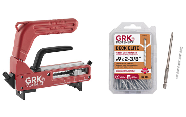 GRK 43127 Bundle includes AnglePro Tool 43126 plus a box of 10923 screws (100 pack)