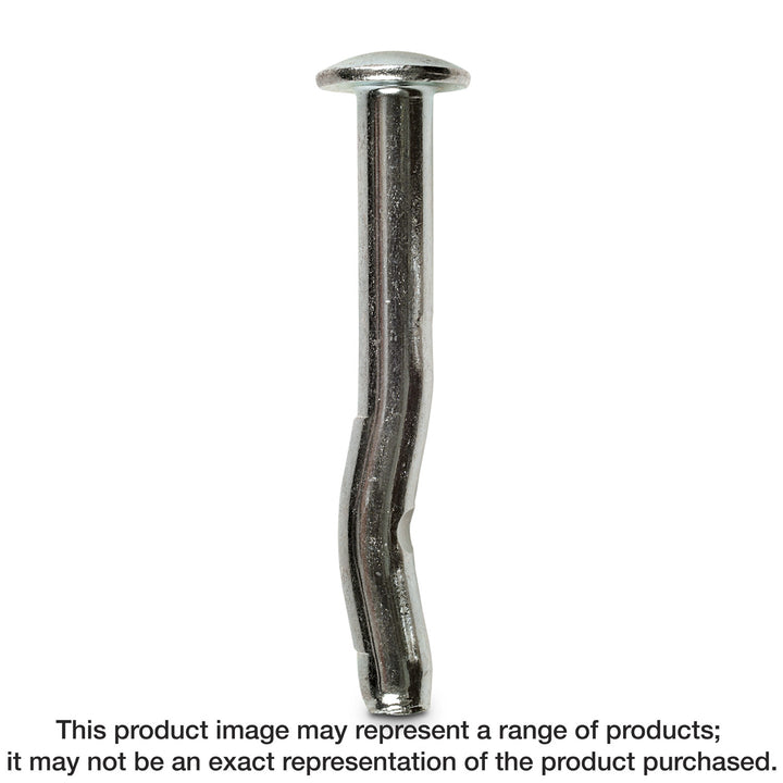 Simpson CD18114M Crimp Drive 3/16 in. x 1-1/4 in. Zinc-Plated Mushroom Head Anchor 100-Qty