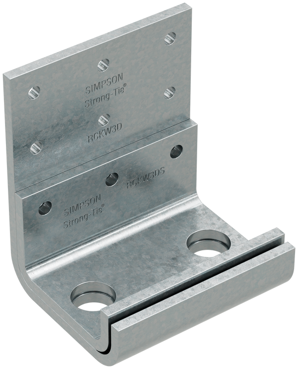 Simpson RCKW3D-R10 RCKW 3-in. Two-Anchor Kneewall Connector Clip Qty-10