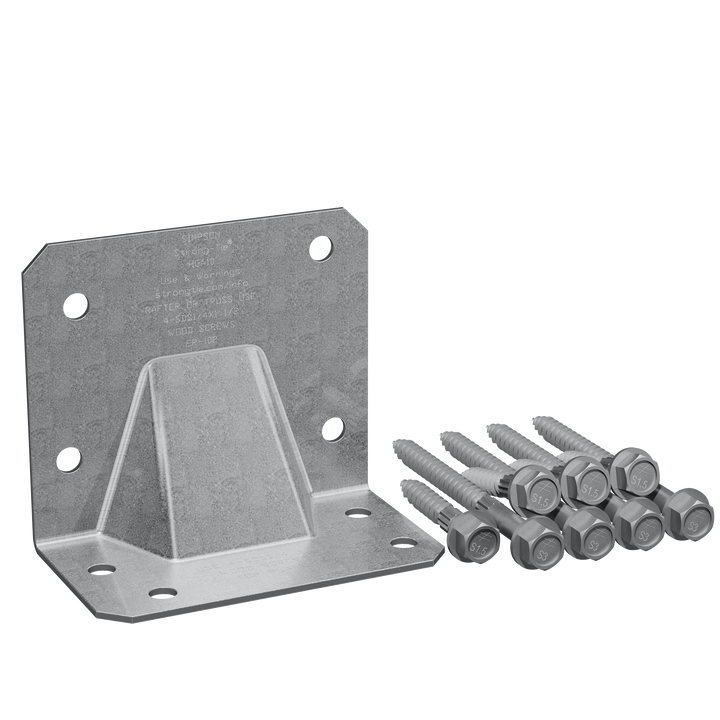 Simpson HGA10KT HGA Galvanized Hurricane Gusset Angle with SDS Screws 10-Qty