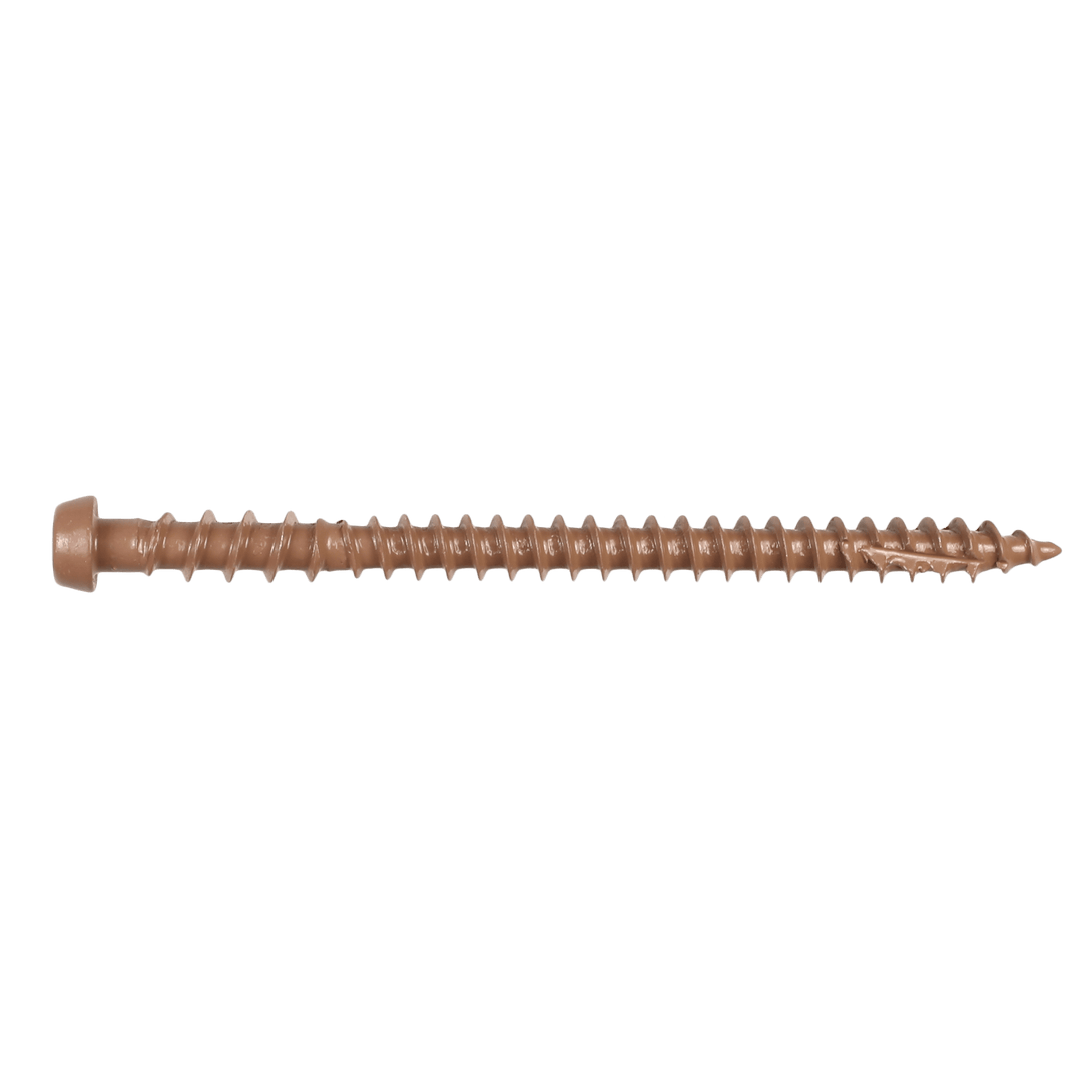 Simpson DCU234TN03R350 Deck-Drive DCU COMPOSITE Screw — #10 x 2-3/4 in. T20, Quik Guard, Tan 03 350-Qty