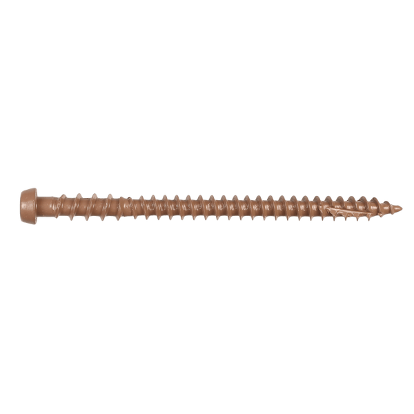 Simpson DCU234TN03R350 Deck-Drive DCU COMPOSITE Screw — #10 x 2-3/4 in. T20, Quik Guard, Tan 03 350-Qty