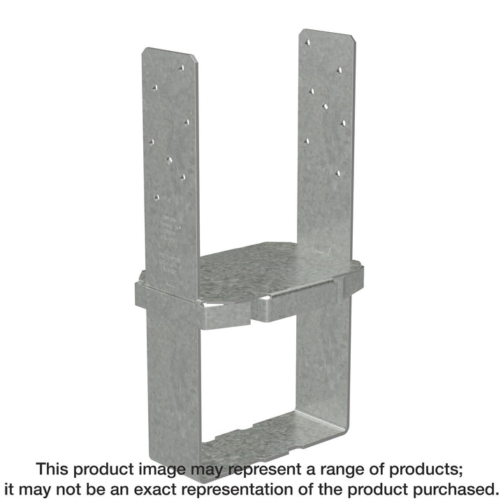 Simpson CBSQ66-SDS2 CBSQ Galvanized Standoff Column Base for 6x6 with SDS Screws