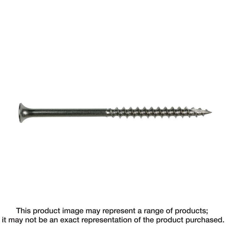 Simpson S08162DT5 Bugle-Head Wood Screw, 6-Lobe Drive — #8 x 1-5/8 in. T-20, Type 305 5 lb.