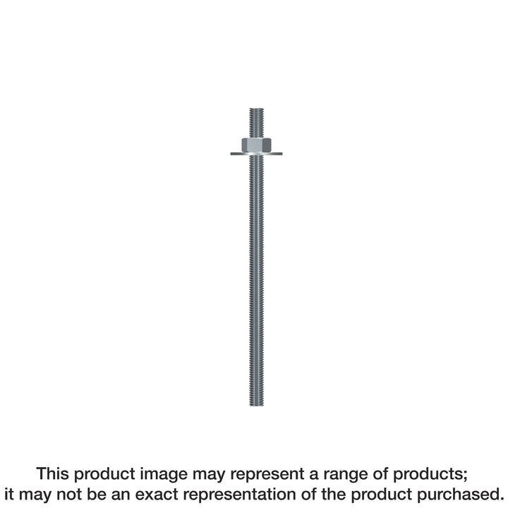 Simpson RFB#4X10HDG RFB 1/2 in. x 10 in. Hot-Dip Galvanized Retrofit Bolt