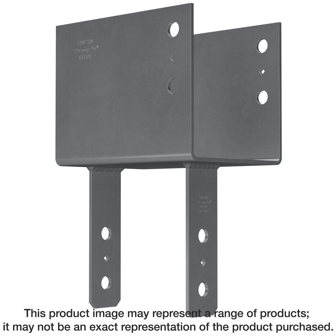 Simpson ECC44 ECC End Column Cap for 4x Beam, 4x Post