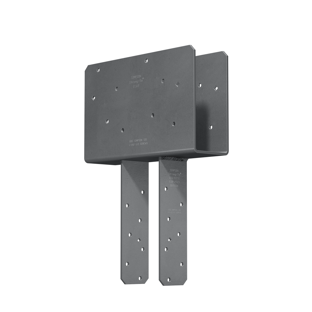 Simpson CCQ44SDS2.5 CCQ Column Cap for 4x Beam, 4x Post with Strong-Drive SDS Screws